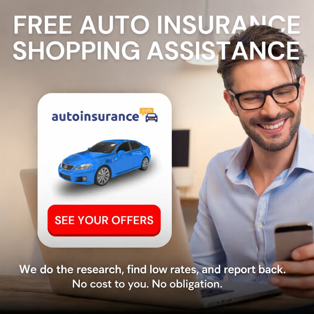 AutoInsurance.com Facebook ad: Multiple Auto Insurance Options, One Quote