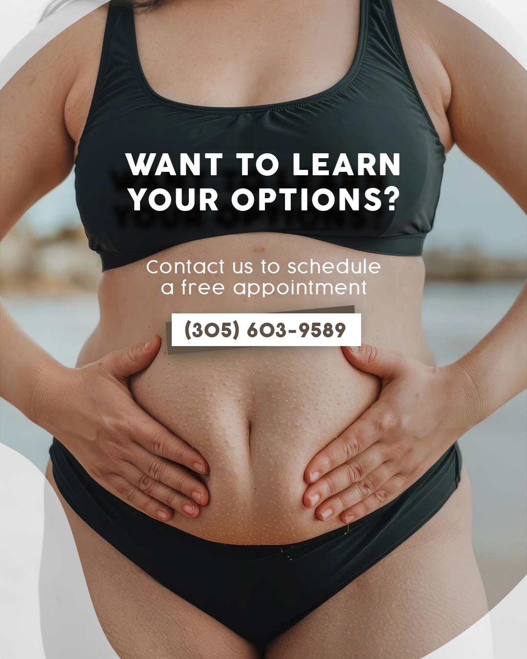 Sara's Plastic Surgery Facebook ad: Lipo, BBL, Tummy Tuck & More