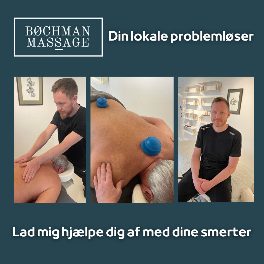 Bøchman Massage Facebook ad: Få hjælp til dine smerter