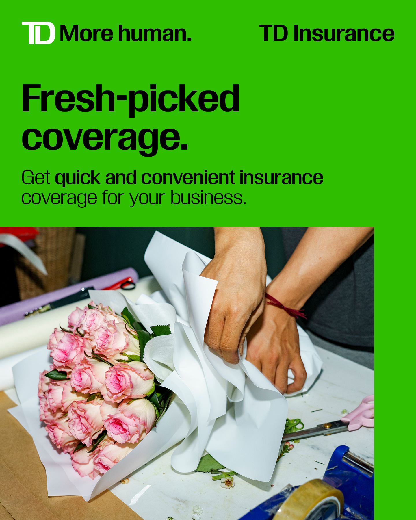 TD Insurance Facebook ad
