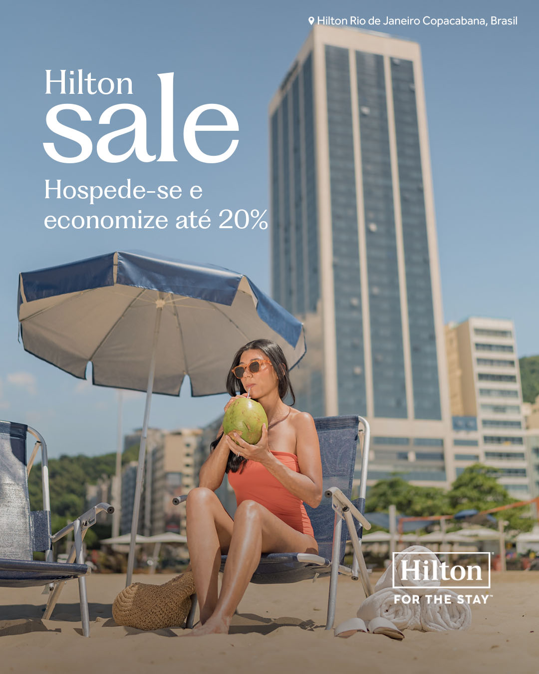 Hilton Rio de Janeiro Copacabana Facebook ad