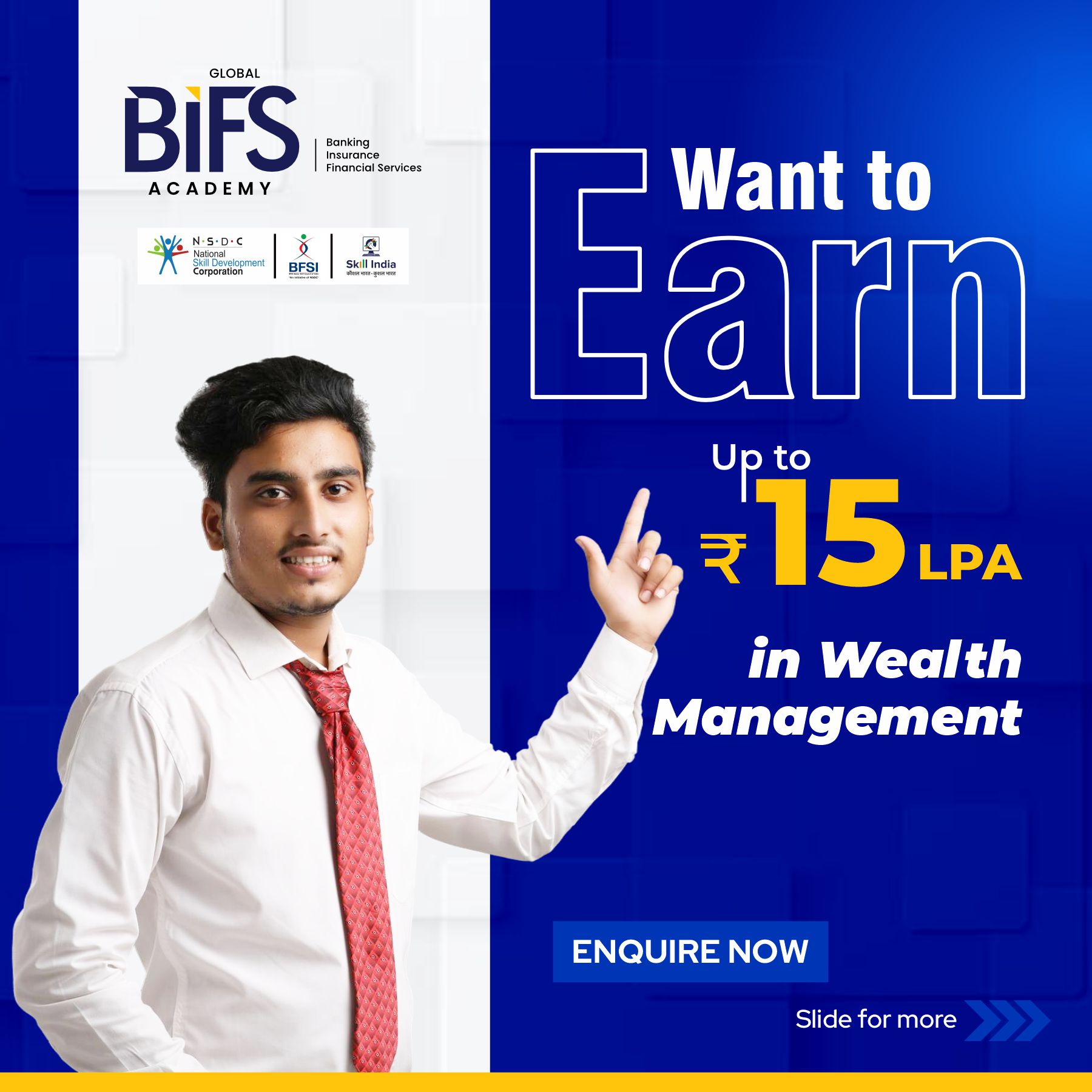 Global BIFS Academy Facebook ad: Looking to build a career in Finance &…