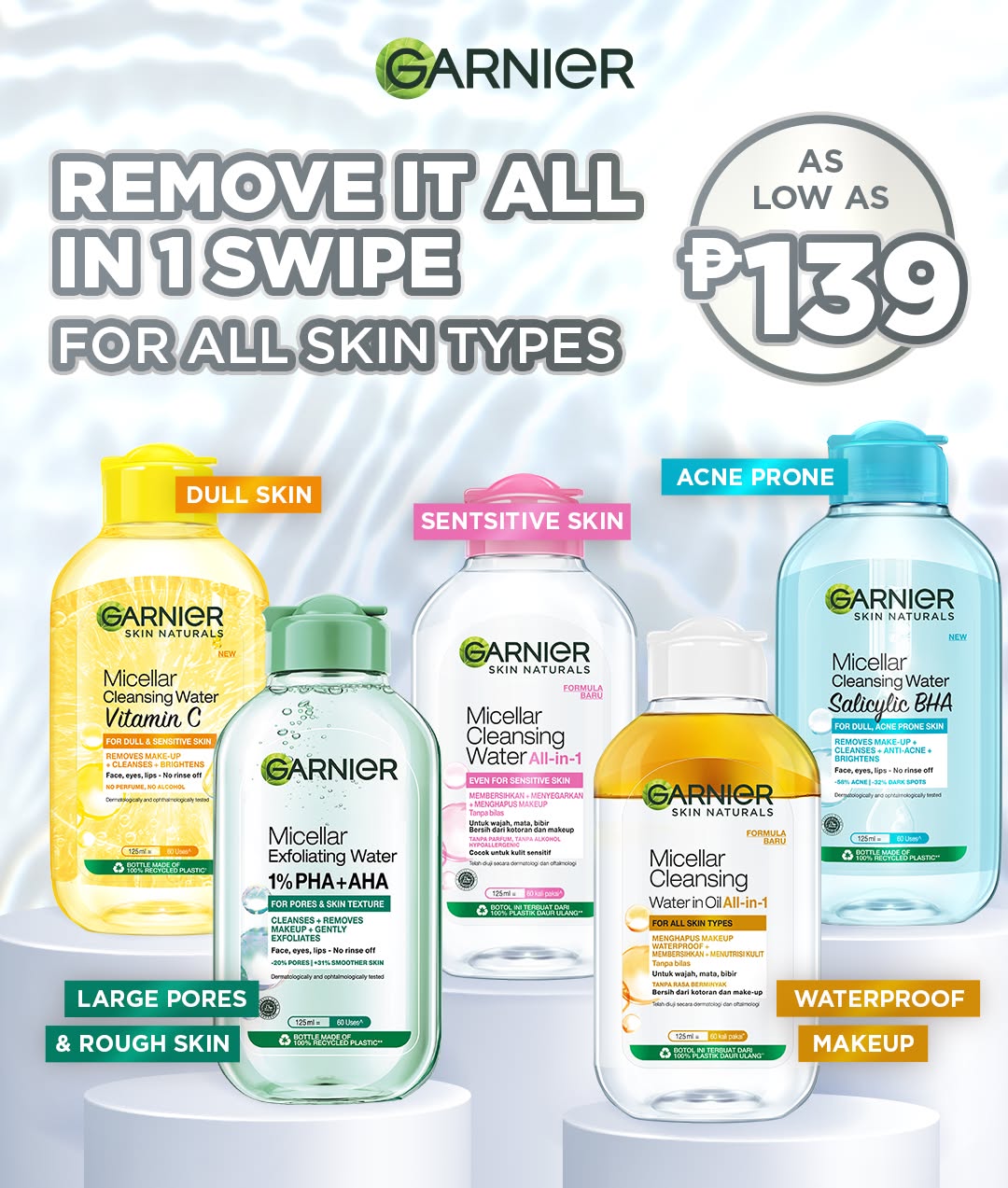 Garnier Philippines Facebook ad