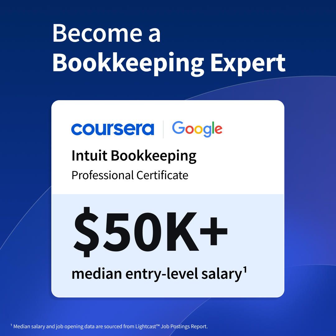 Coursera Facebook ad