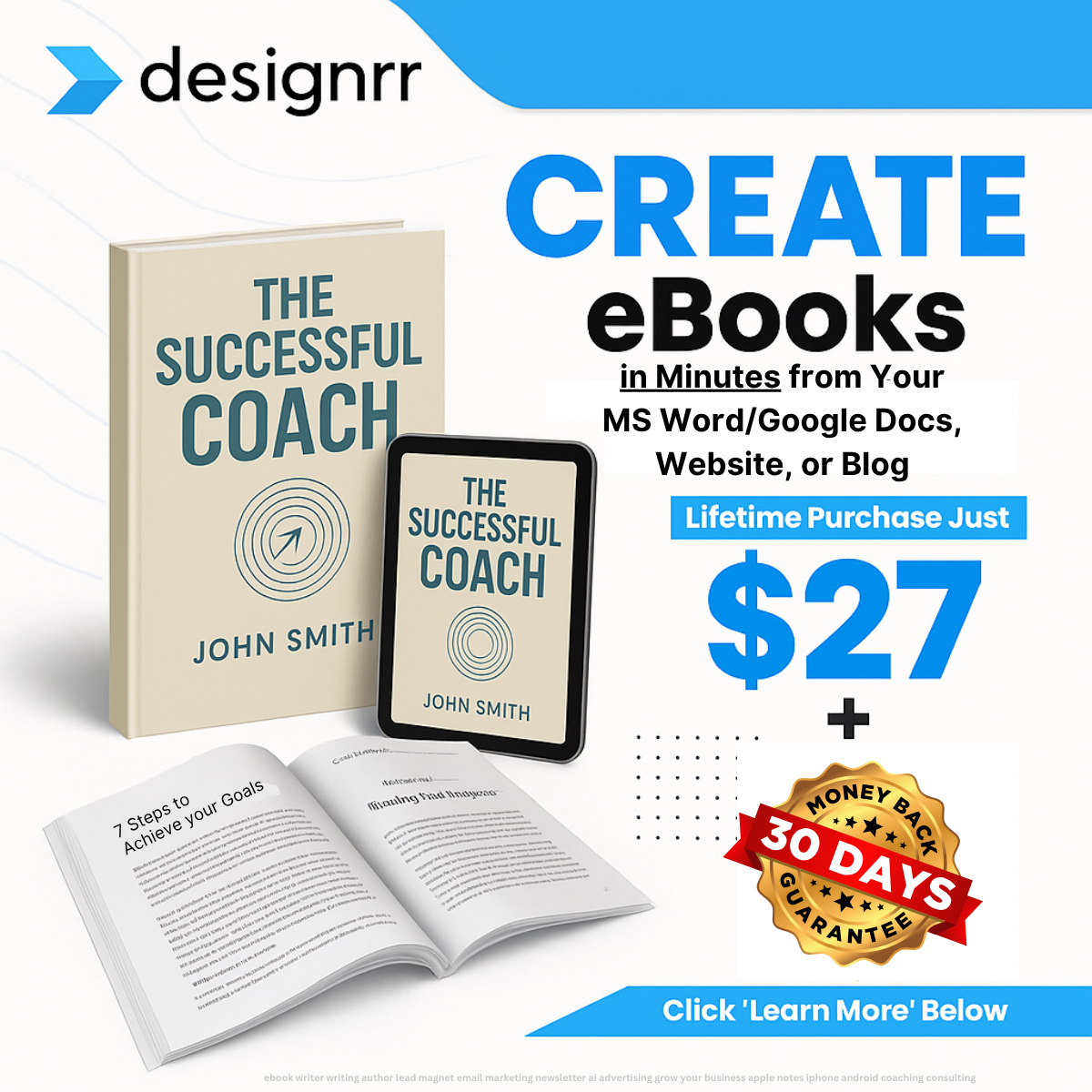 Designrr Facebook ad