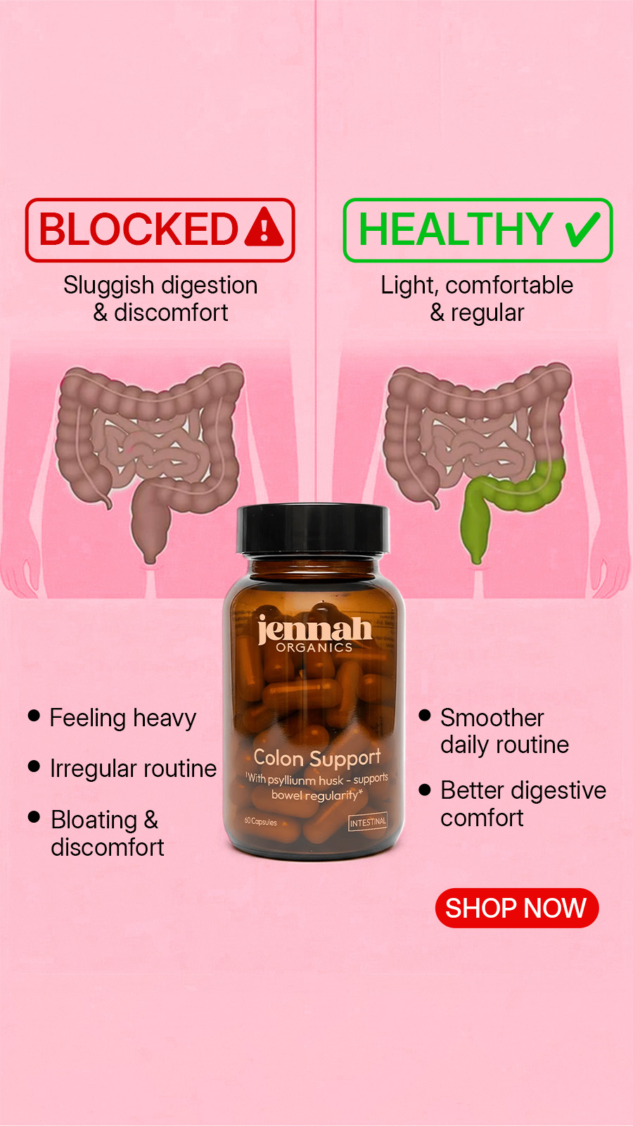 Jennah Organics Facebook ad