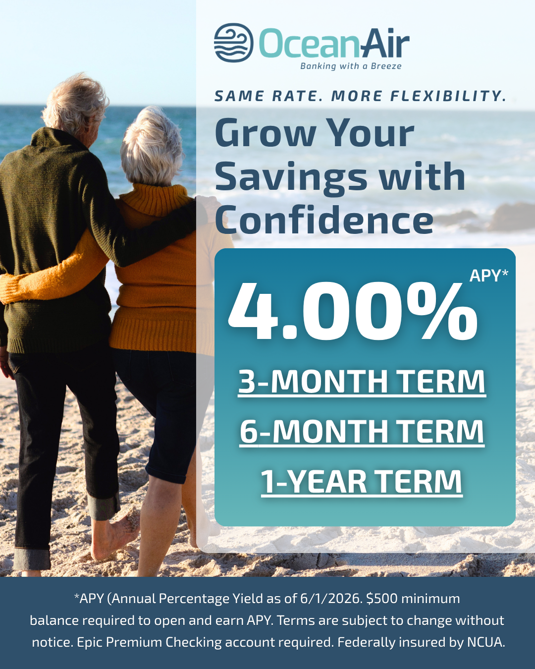 OceanAir Credit Union Facebook ad