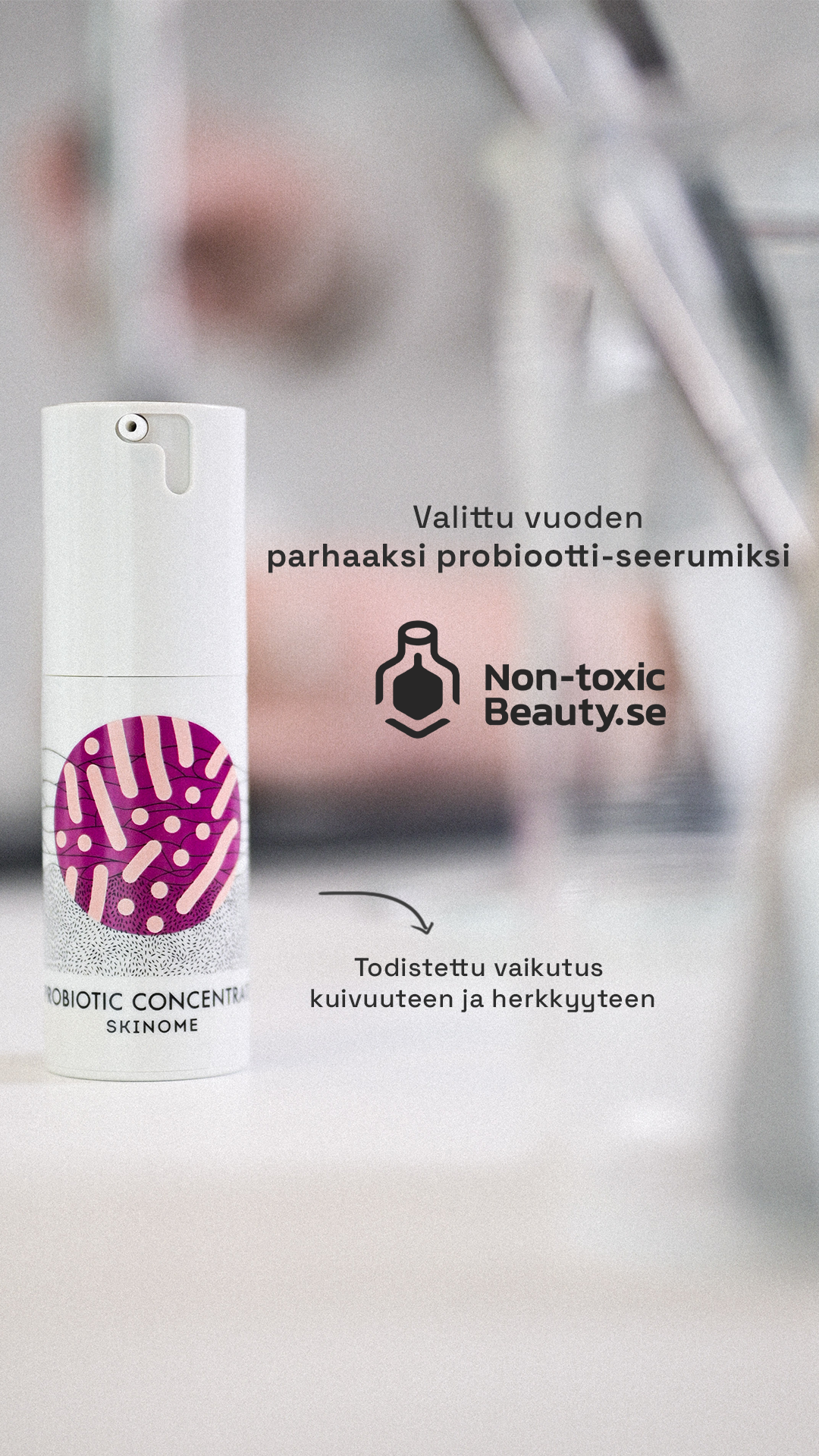 Skinome Facebook ad