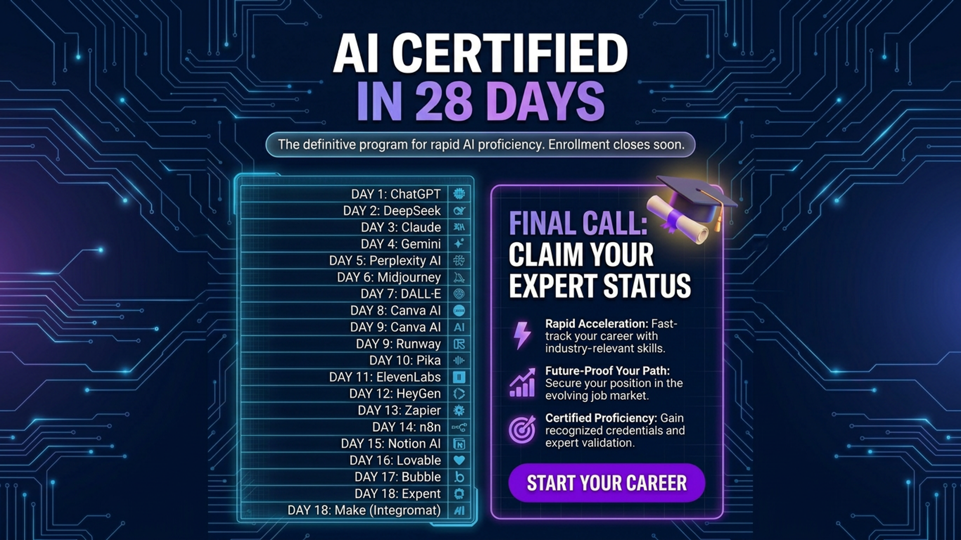 Masterly AI Facebook ad from May 17, 2026