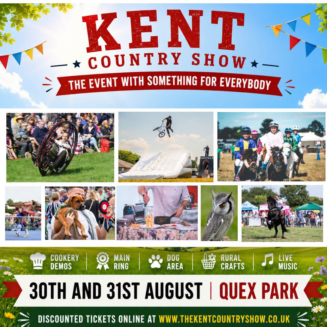 Kent Country Show Facebook ad: Experience the best of the countryside at The…