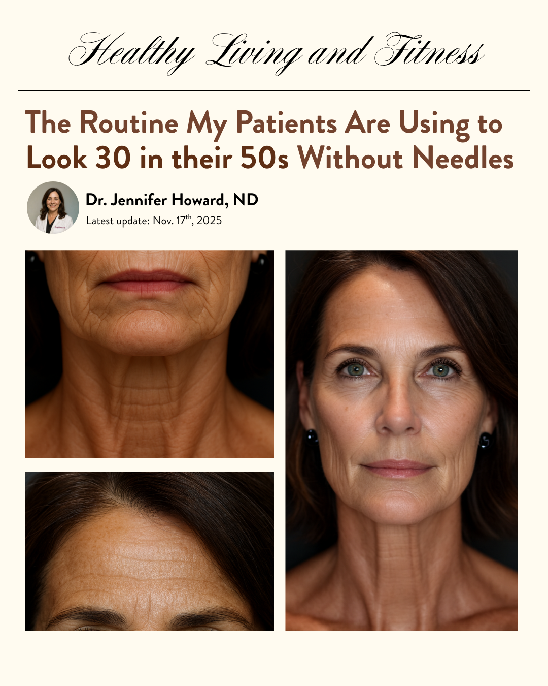 Dr. Jennifer Howard, ND Facebook ad