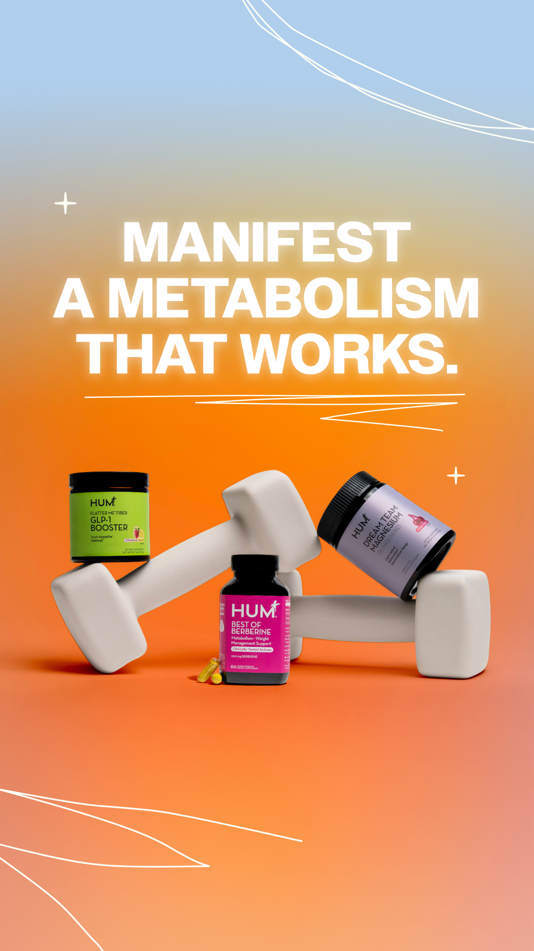 HUM Nutrition Facebook ad