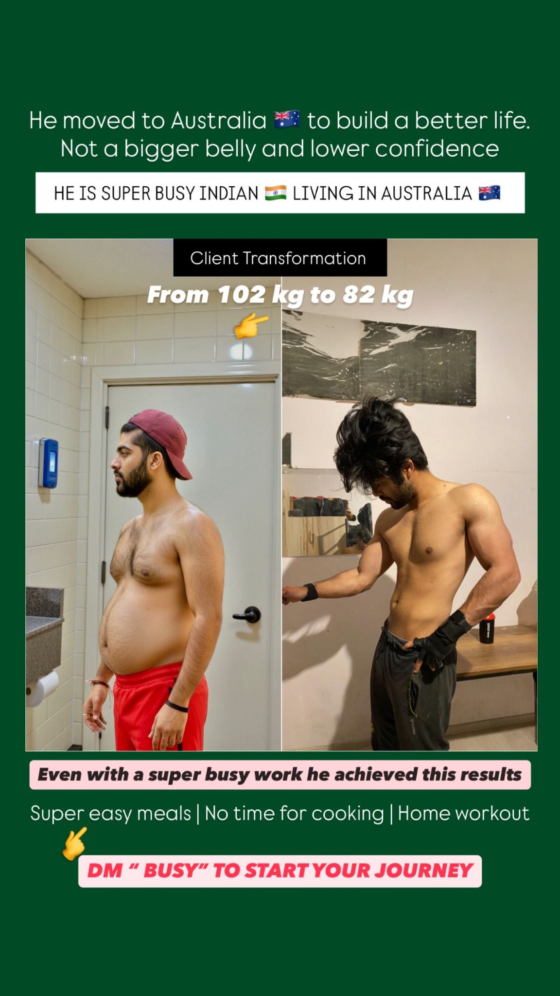 Dhruv fitness - Online Coach Facebook ad