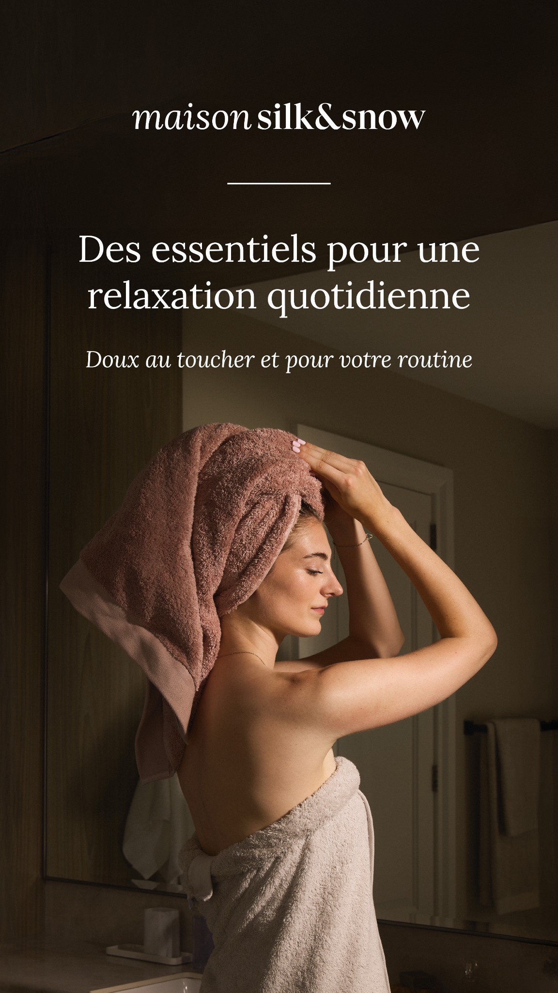 Maison Silk & Snow Facebook ad