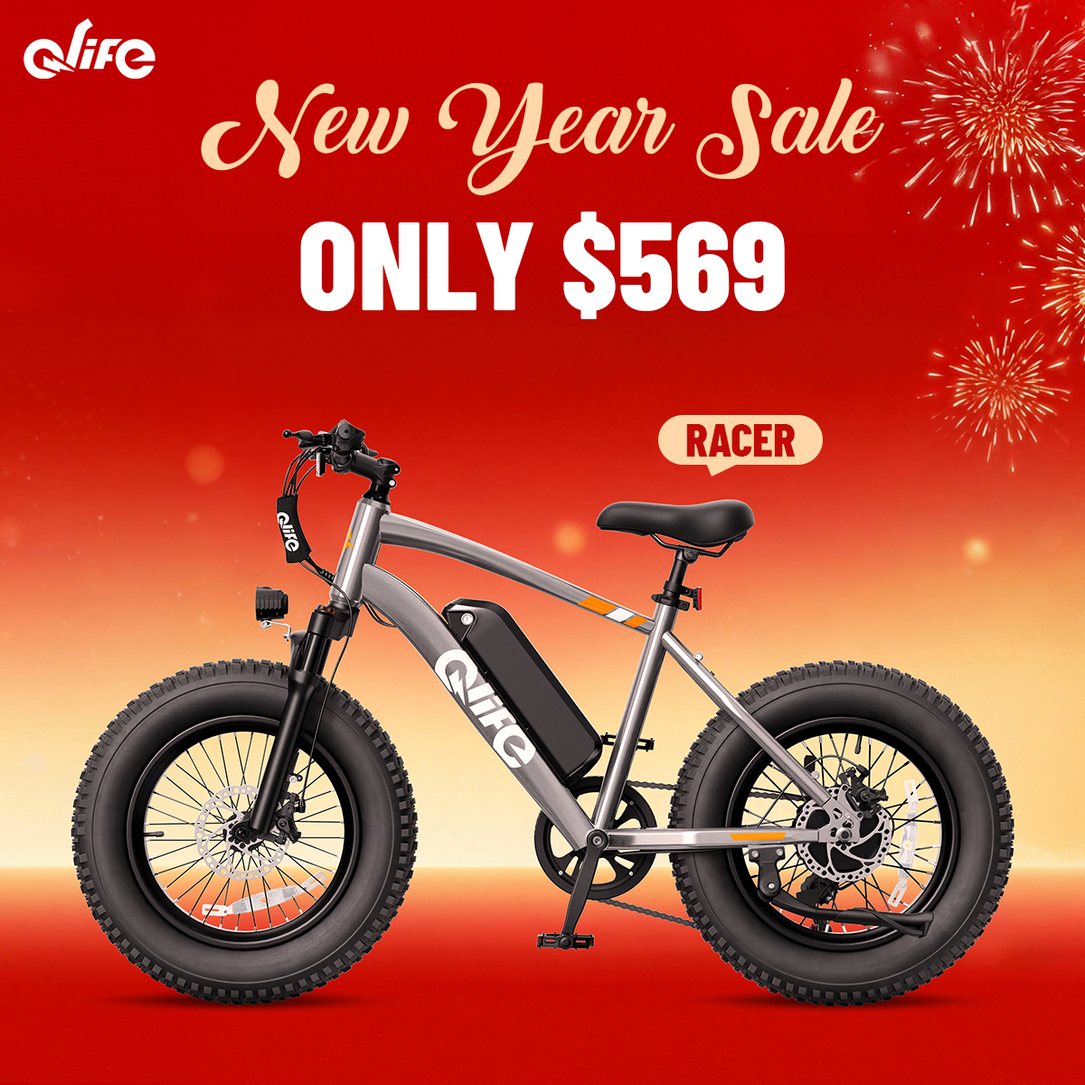 Qlife ebike Facebook ad