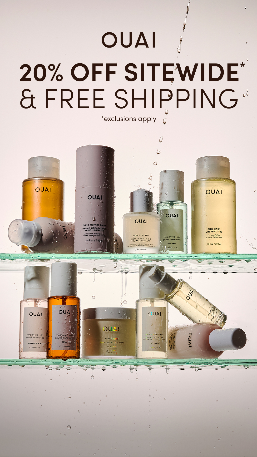 OUAI Facebook ad
