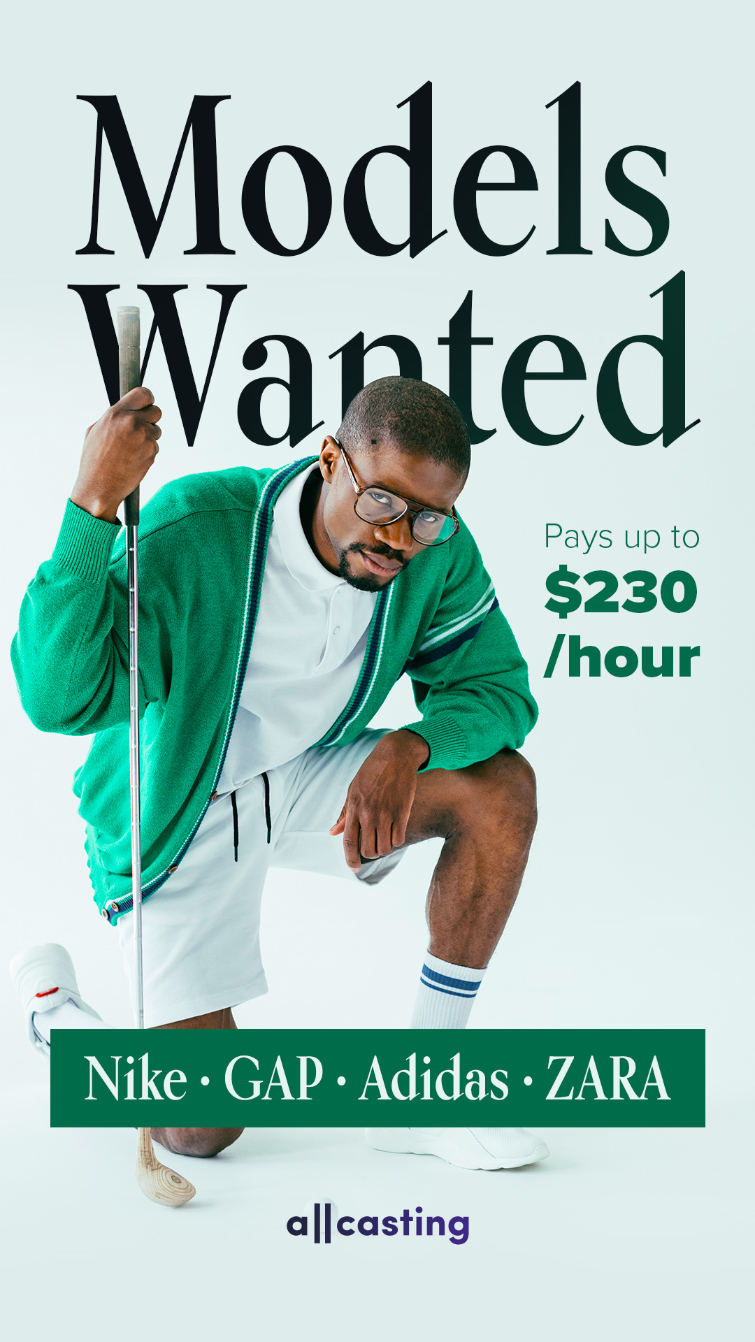 allcasting.com Facebook ad