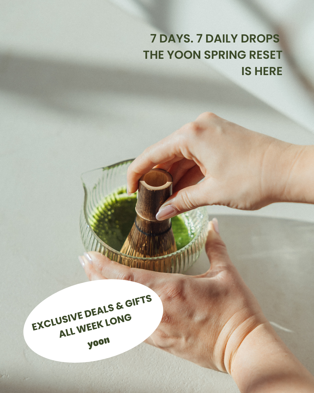 Yoon Matcha Facebook ad