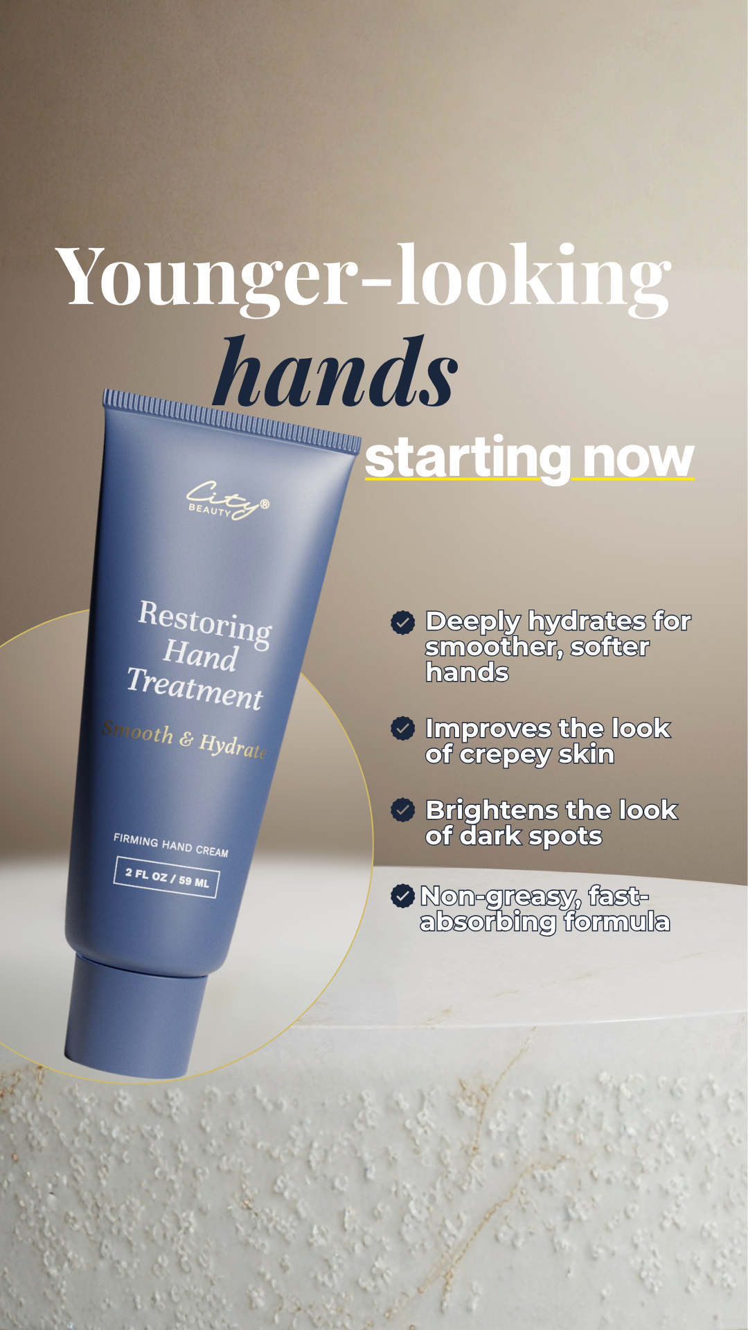 City Beauty Facebook ad