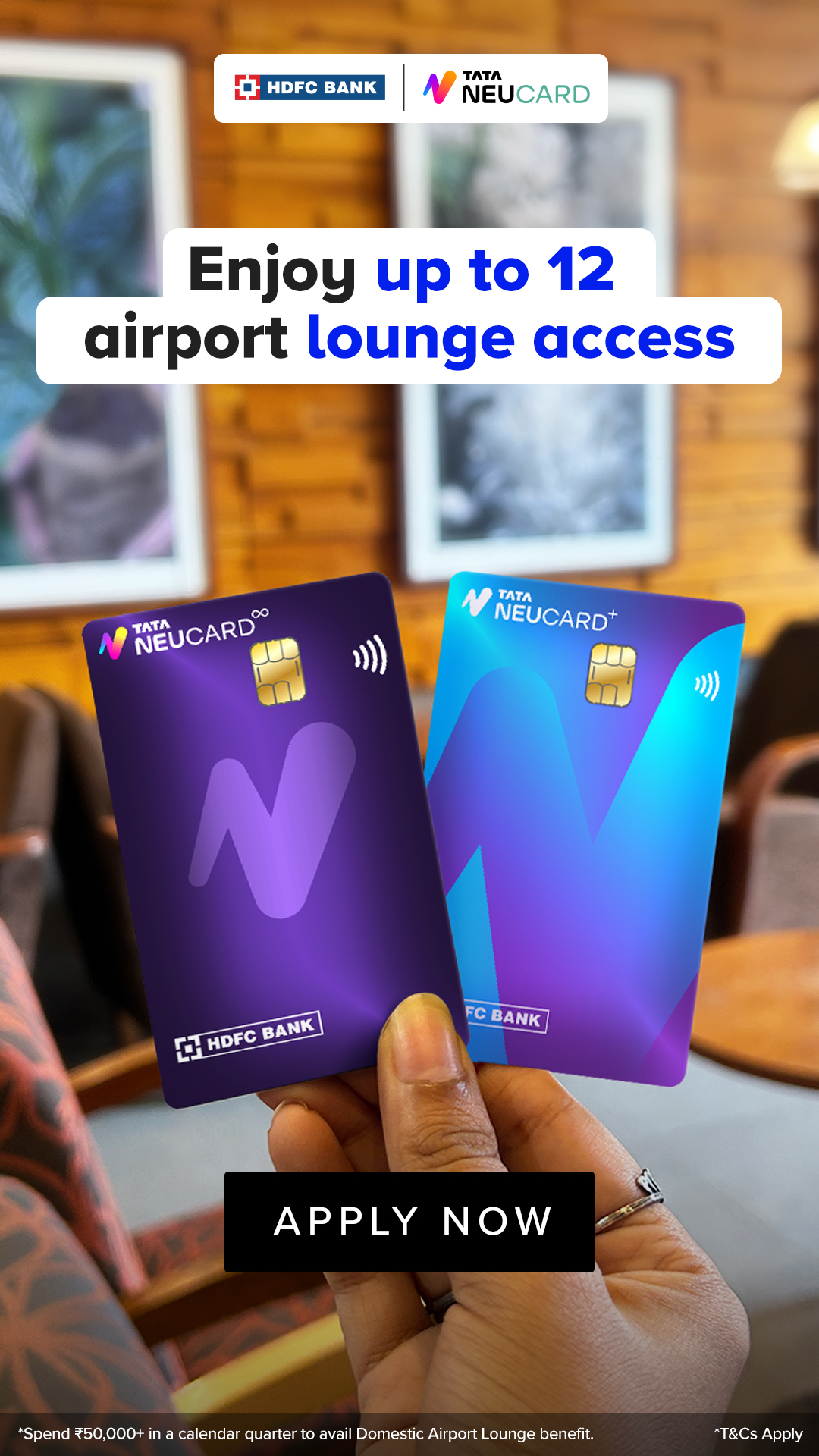 Tata Neu Facebook ad: VIP vibes in every trip!