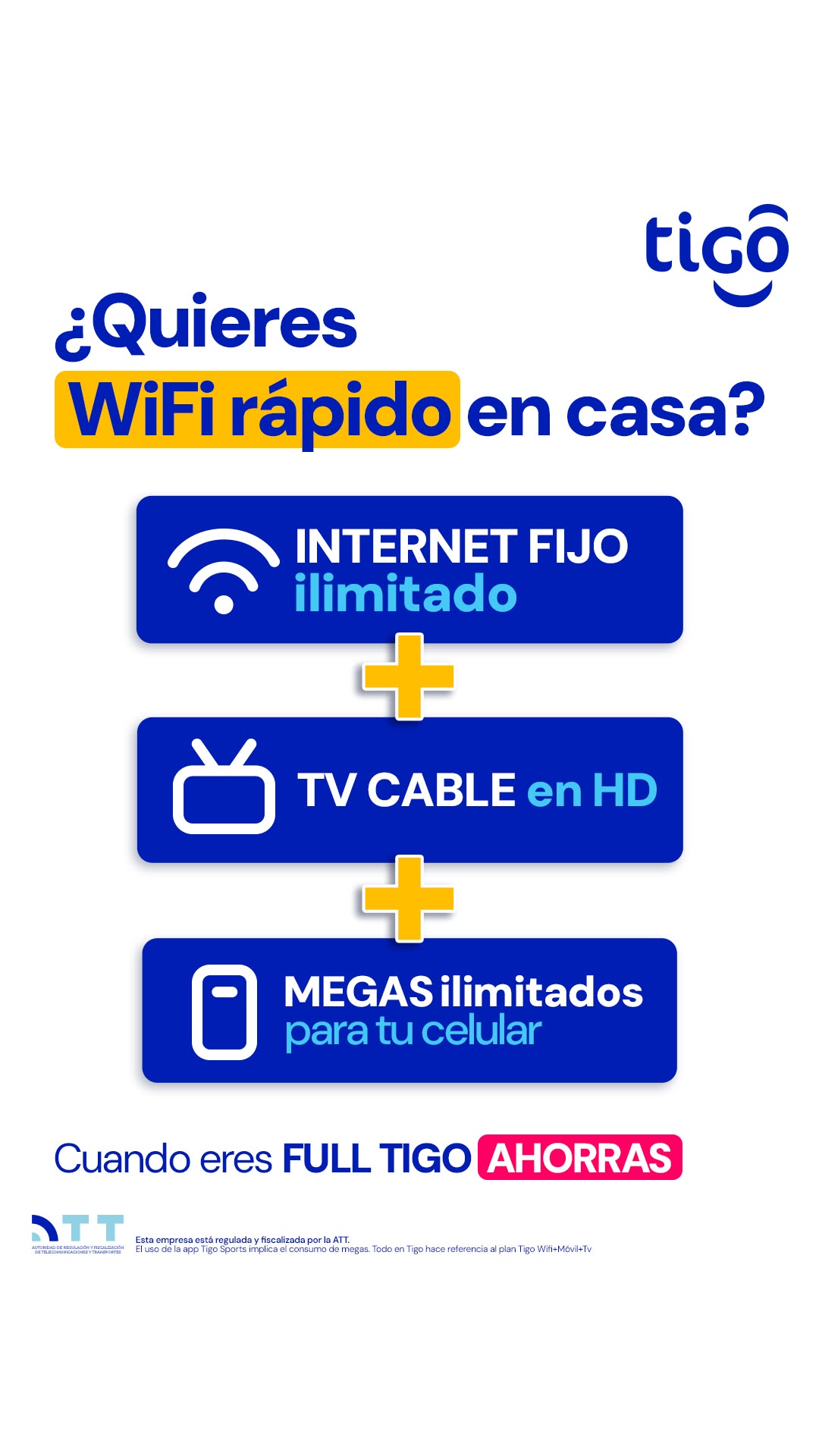 Tigo Bolivia Facebook ad