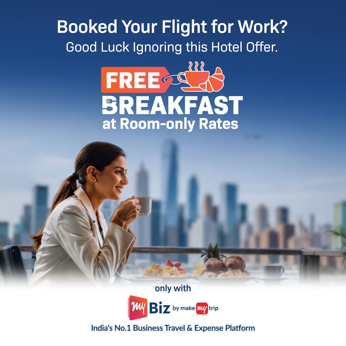 MakeMyTrip Facebook ad