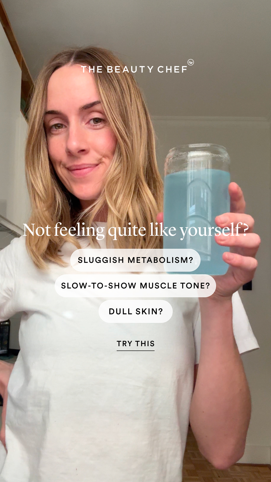 The Beauty Chef Facebook ad: Body Tone & Glow by The Beauty Chef