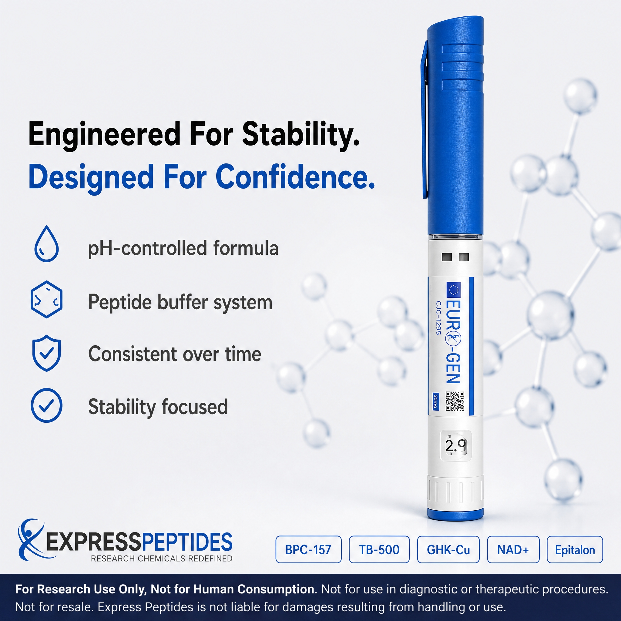 Express Peps Facebook ad: Express Peptides | UK Sourced, Lab Tested Peptides