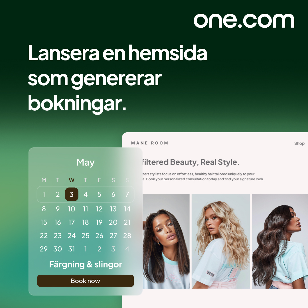 one.com Facebook ad