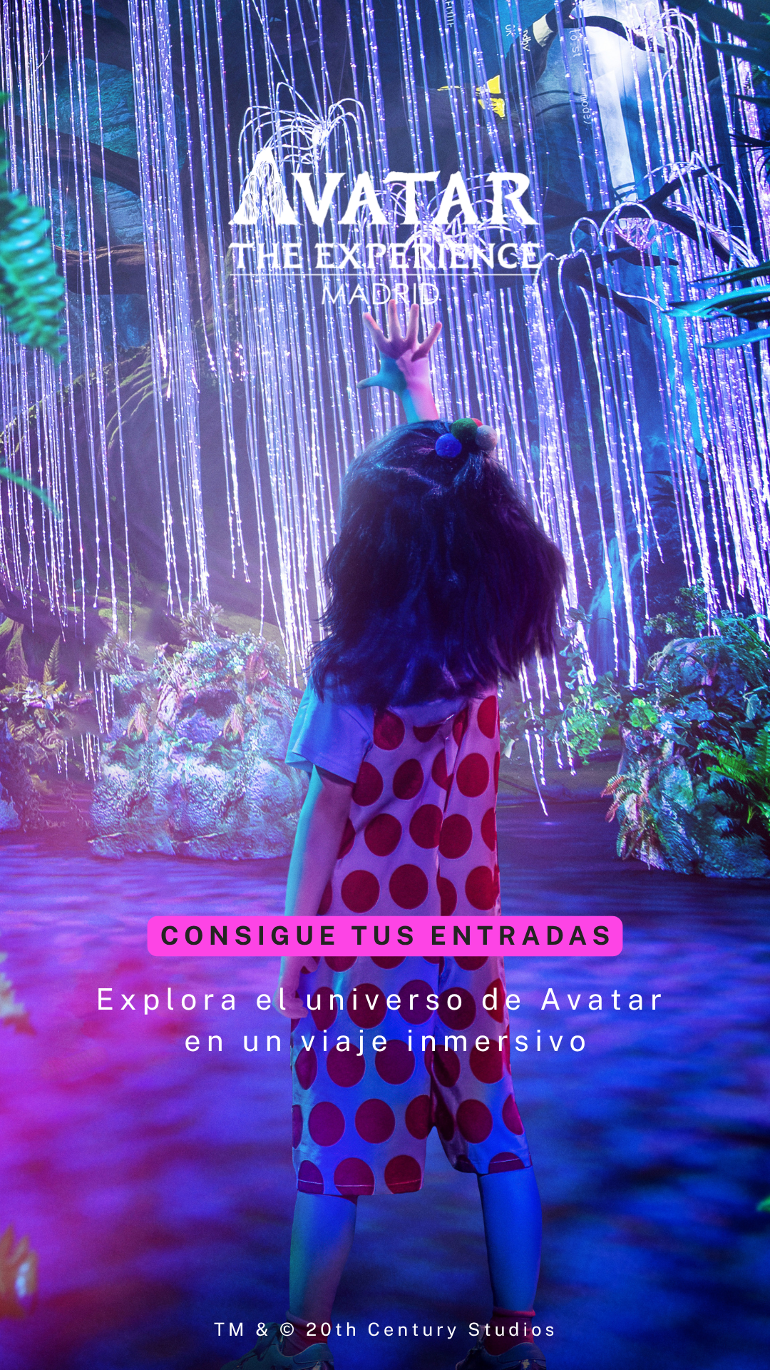Avatar: The Experience Facebook ad from Dec 4, 2025