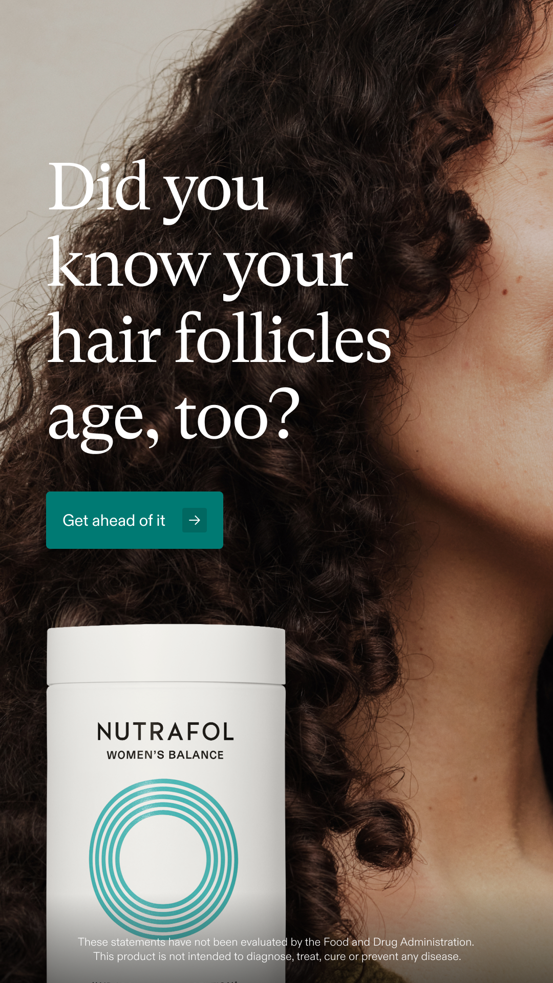 Nutrafol Facebook ad