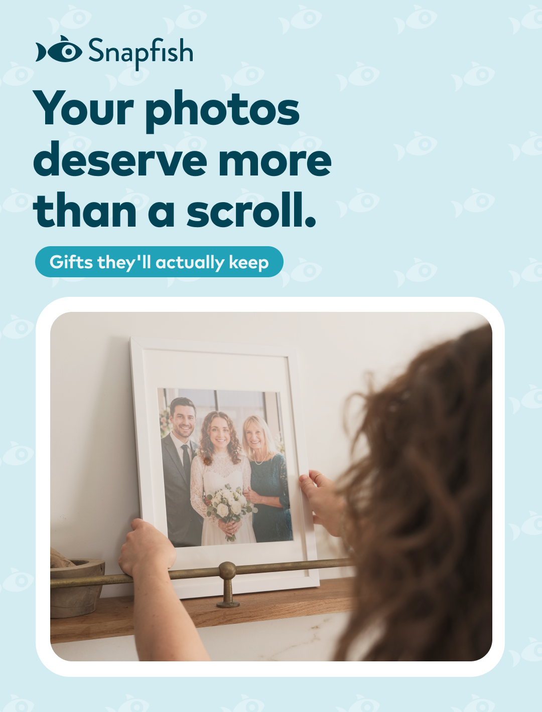 Snapfish UK Facebook ad