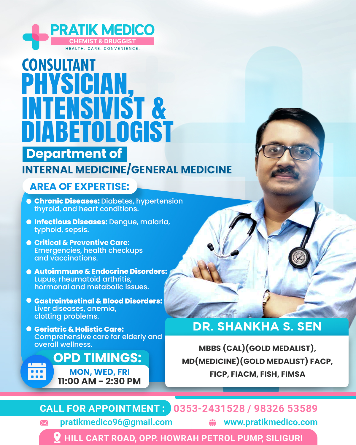 Pratik Medico Facebook ad