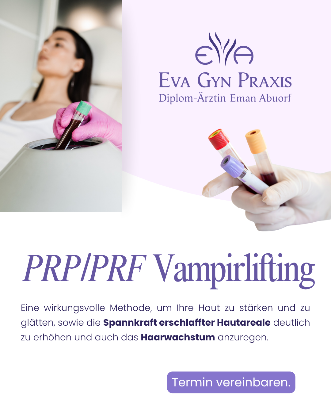 Eva Gyn Praxis Facebook ad: .Longevity Lounge Zürich Dipl. Ärztin Eman Abuorf