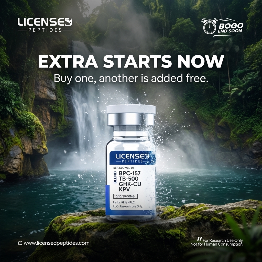LicensedPeptides Facebook ad