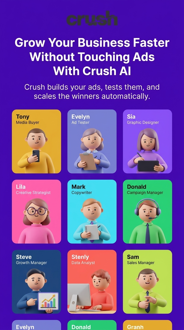 trycrush.ai Facebook ad