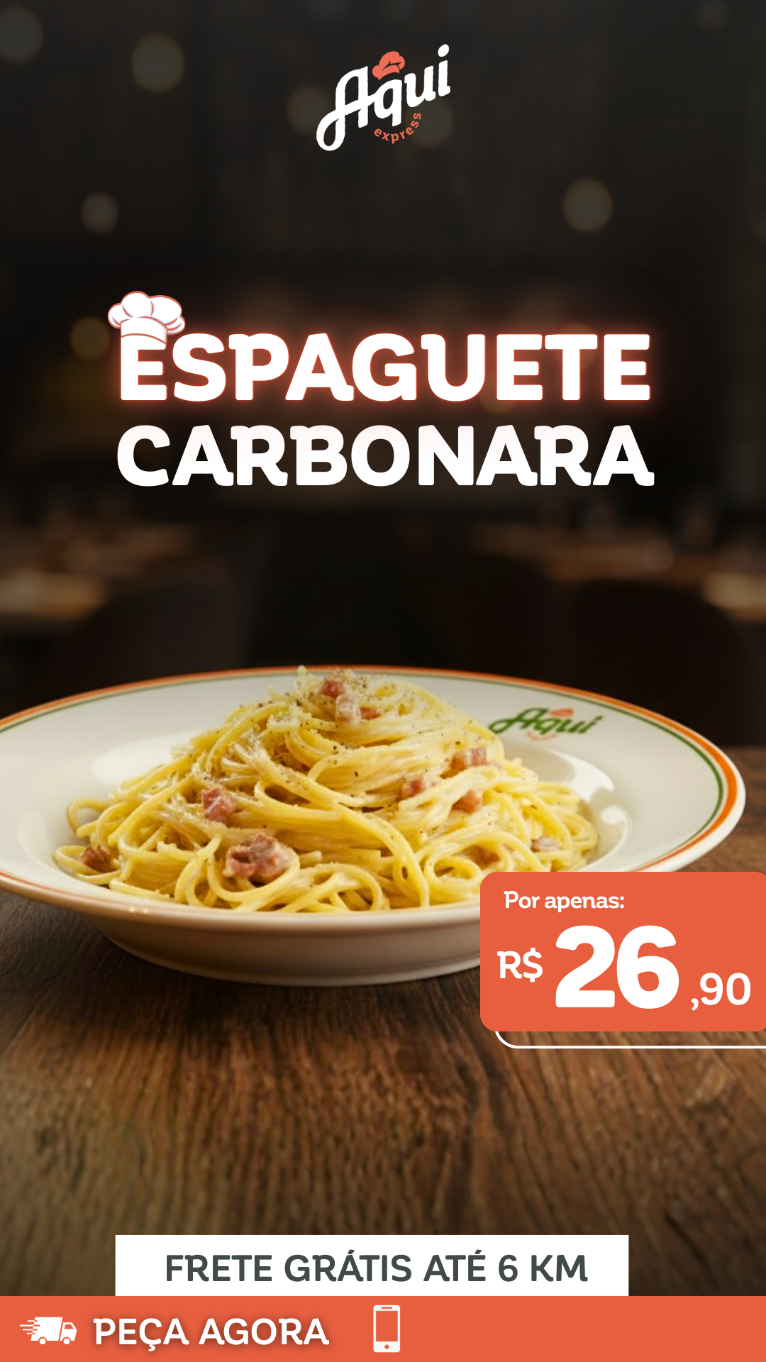 La Mafia Trattoria Guarapuava Facebook ad from Jun 2, 2026