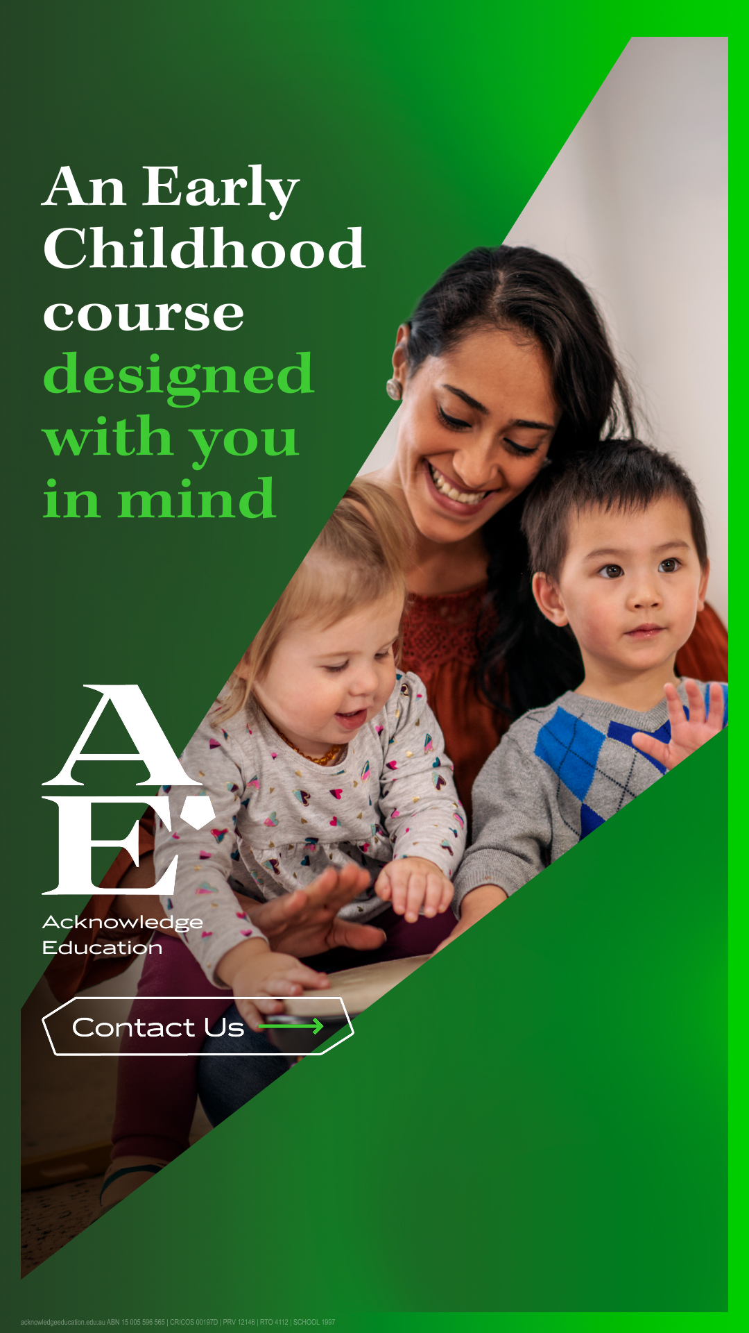 Acknowledge Education Facebook ad from Jun 7, 2026