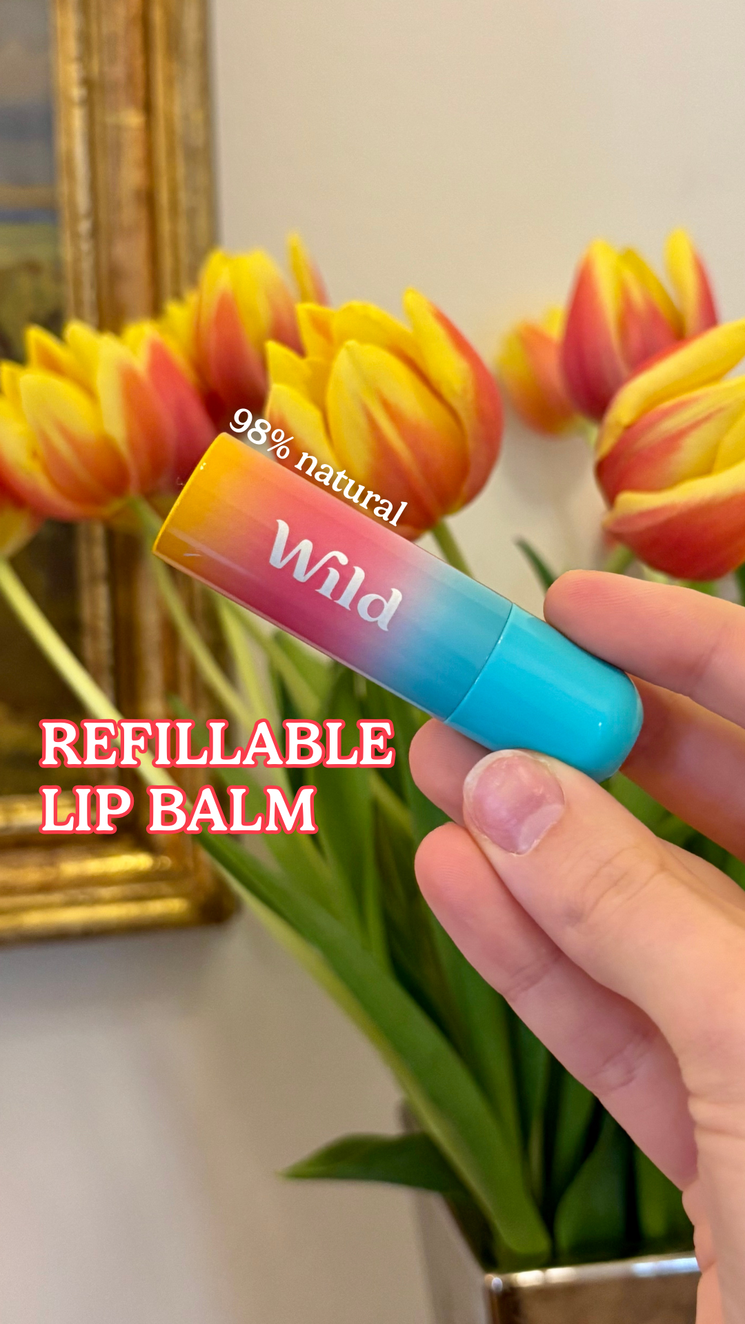 Wild Facebook ad: Say goodbye to dry with our revolutionary lip balm.