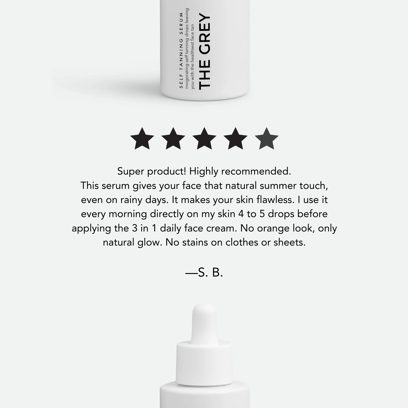 The Grey Men’s Skincare Facebook ad