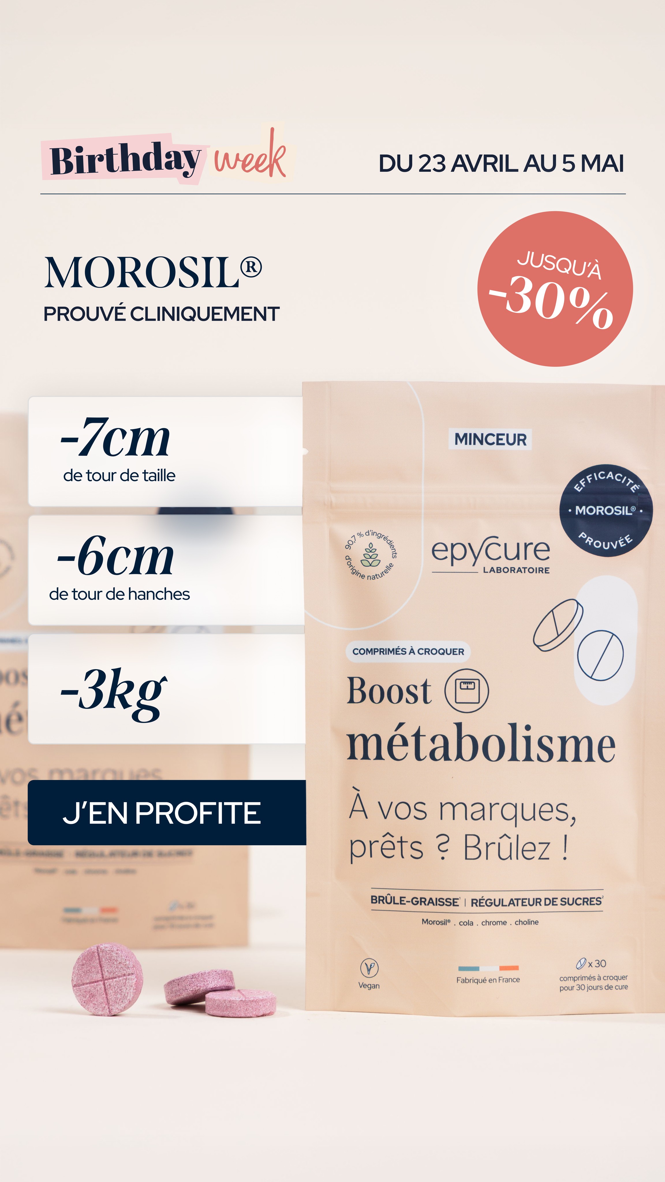 Epycure Facebook ad