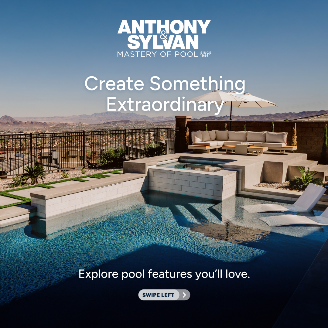 Anthony & Sylvan Pools Facebook ad