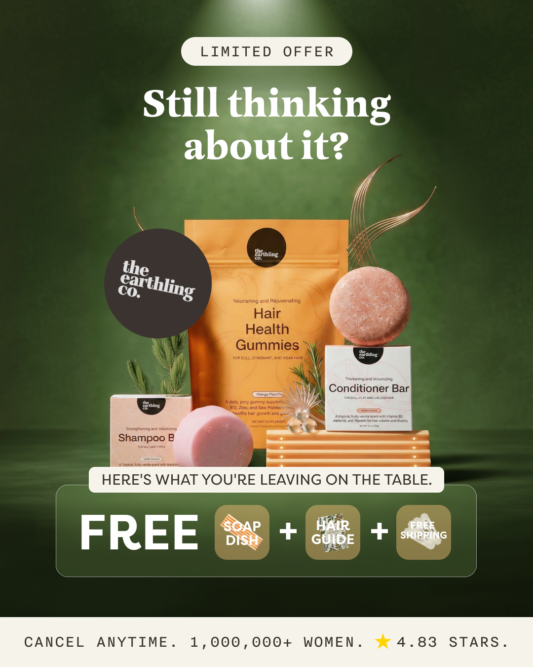 The Earthling Co. Facebook ad