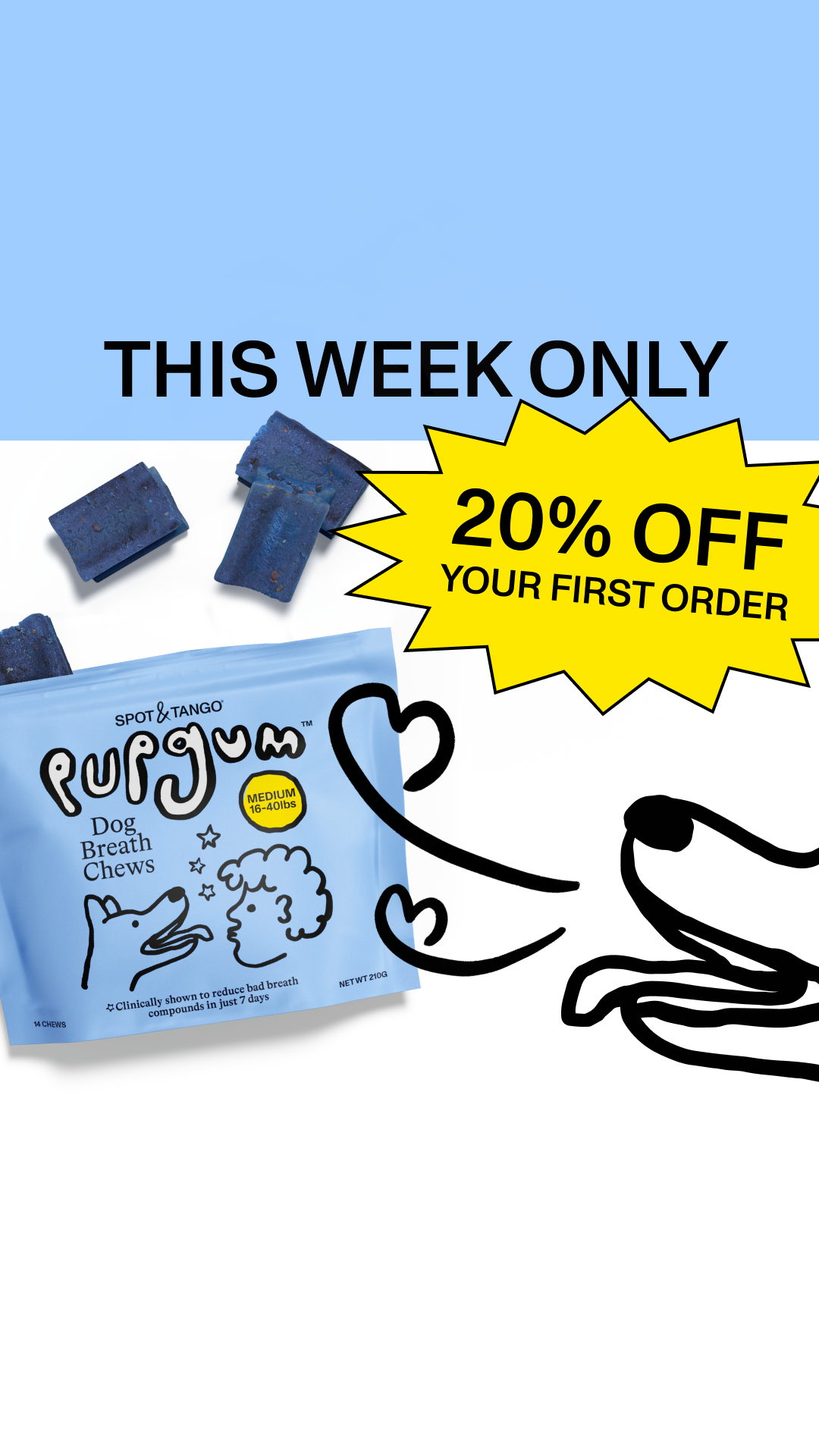 PupGum Facebook ad