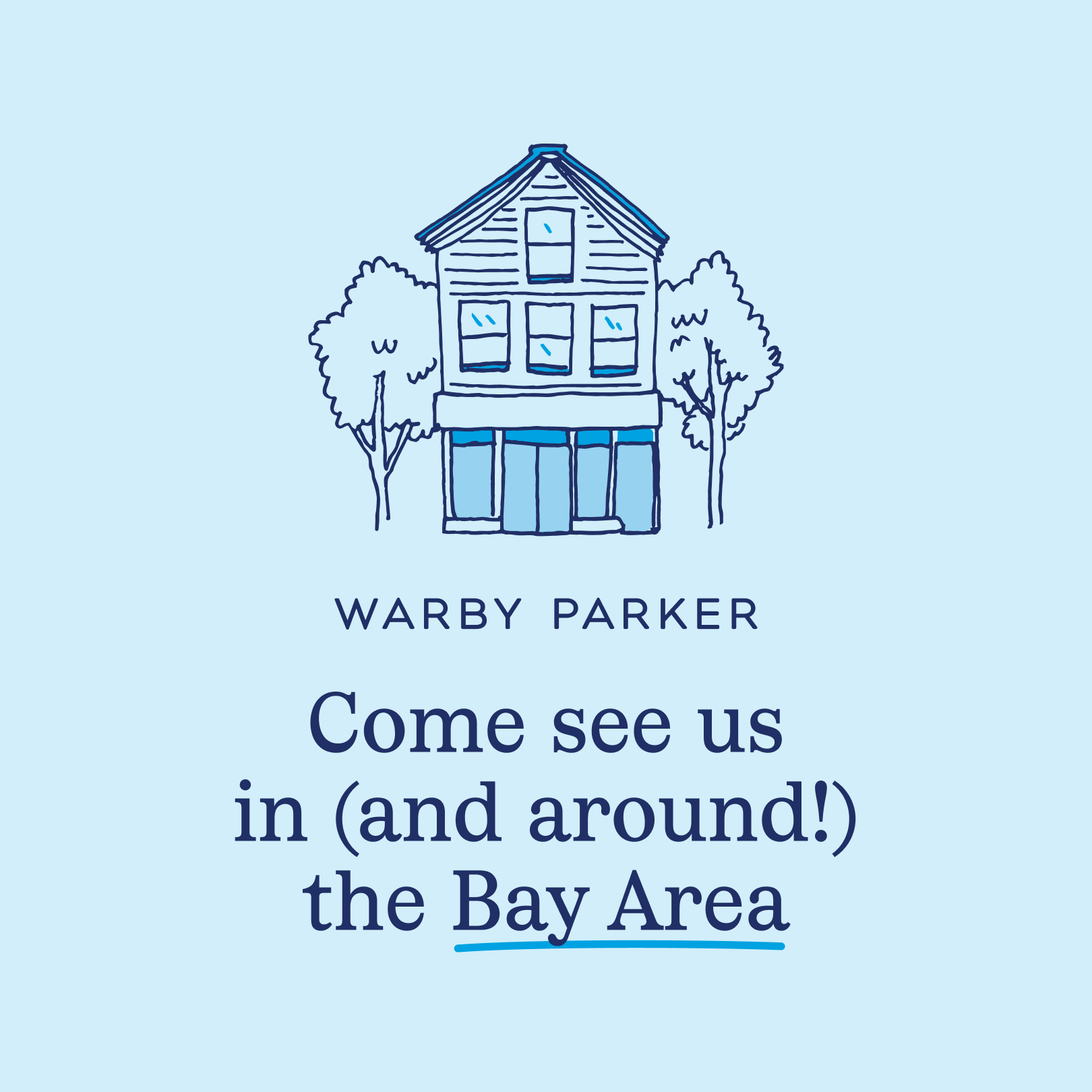 Warby Parker Facebook ad
