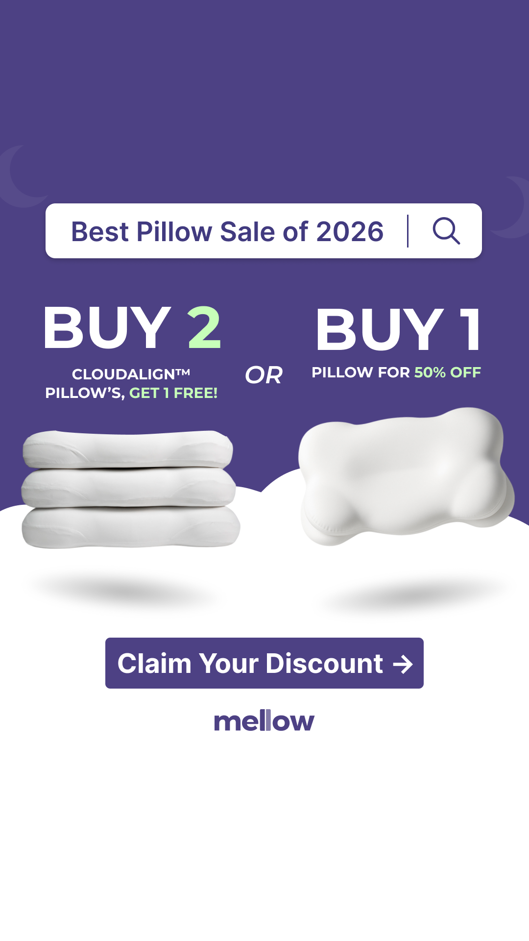 Mellow Sleep Facebook ad