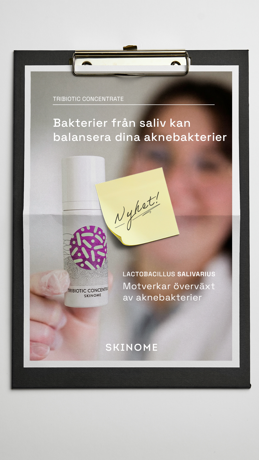Skinome Facebook ad