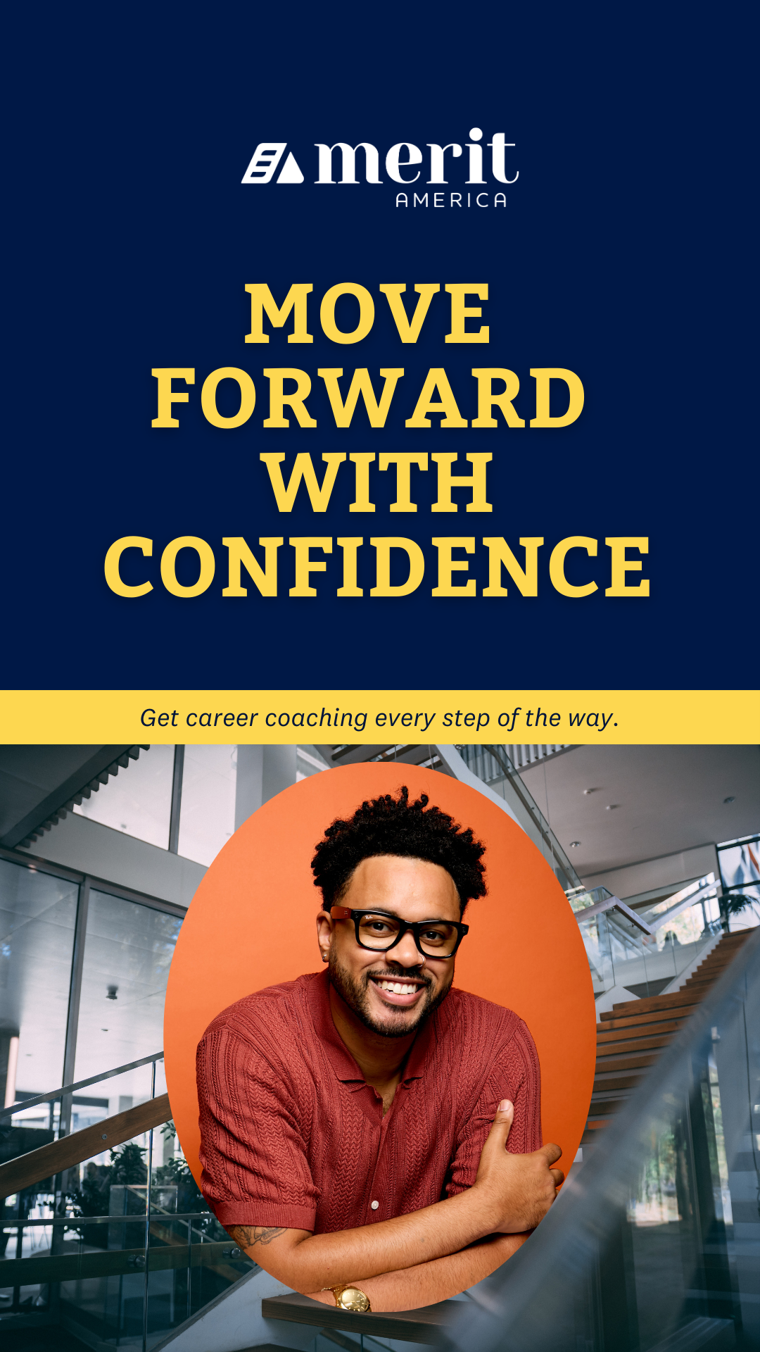 Merit America Facebook ad
