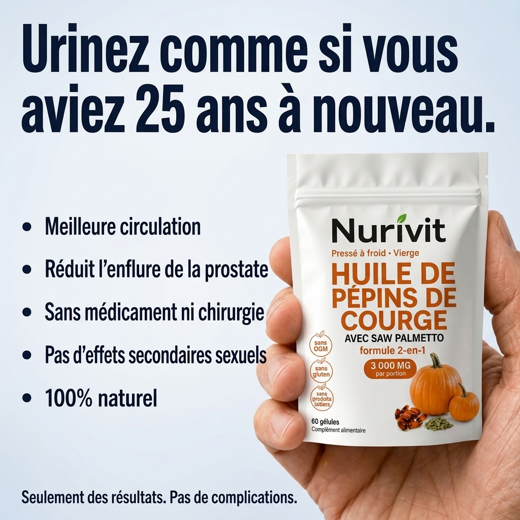 Isabelle Marchand Facebook ad: Urinez comme si vous aviez 25 ans à nouveau.