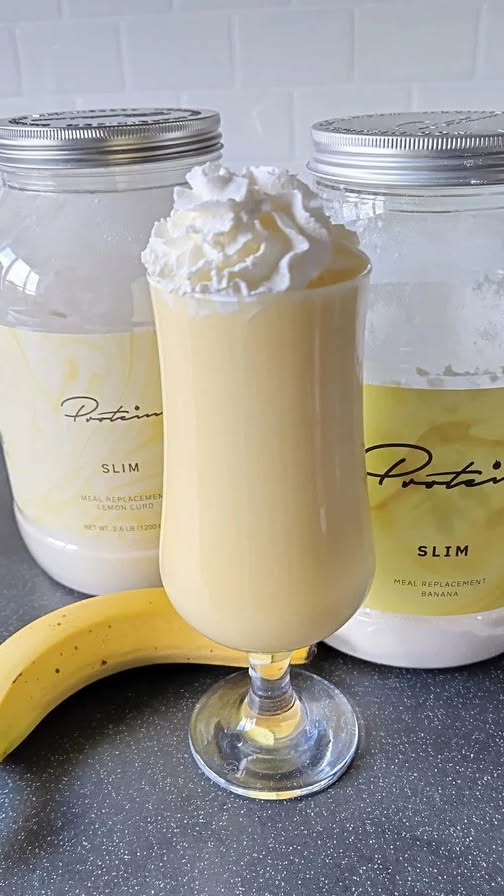 Charlotte Crosby Facebook ad: SLIM Meal Replacement Banana